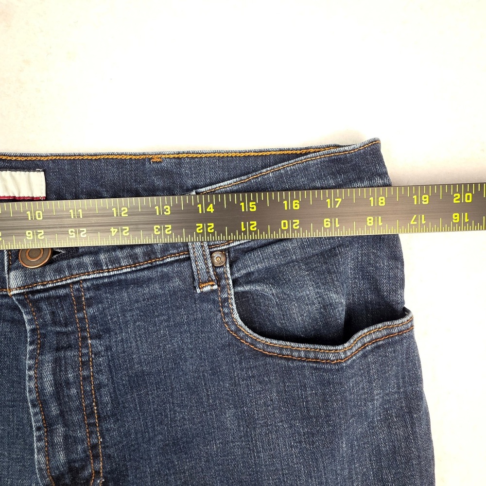 Tommy Hilfiger Classic 867 Denim‎ Mens Jeans 36x30 Blue Comfort Fit Straight Leg - Picture 7 of 10